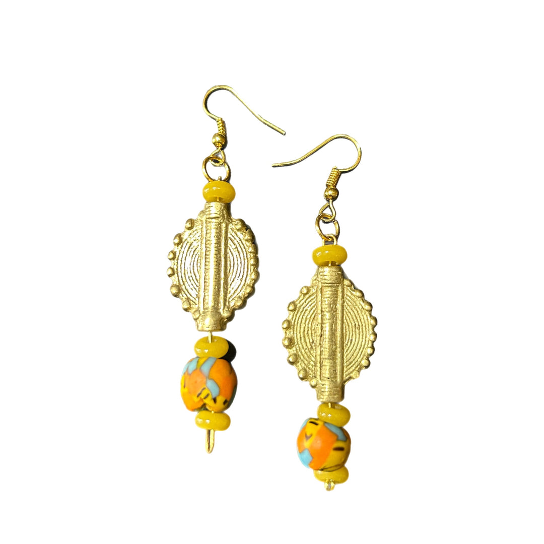 CUSTOM MADE ASHANTI EARRINGS