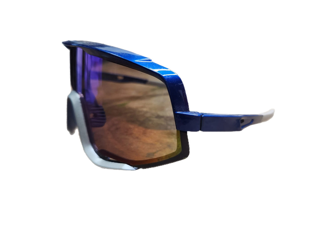 Blue Frame Ski Shades