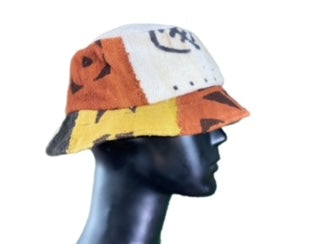 MUDCLOTH BUCKET HAT TRI-COLORED