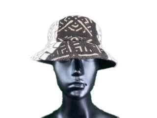 MUDCLOTH BUCKET HAT TRI-COLORED
