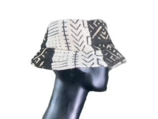 MUDCLOTH BUCKET HAT TRI-COLORED