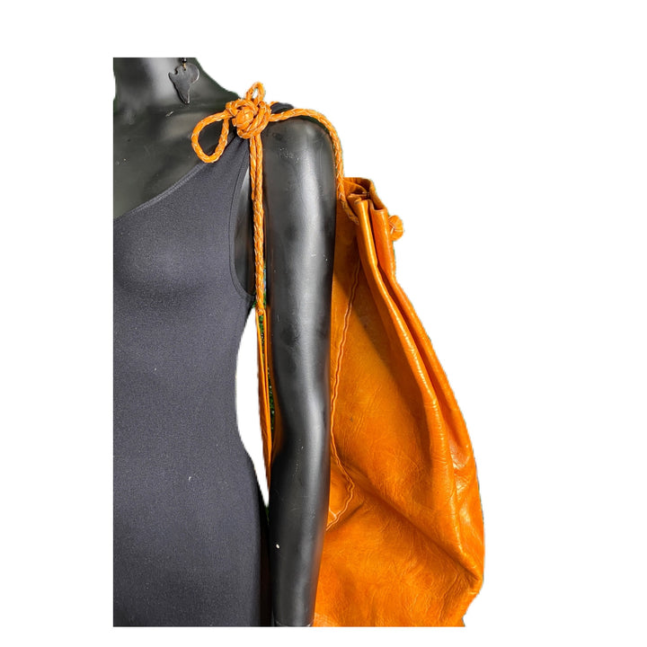 LEATHER AFRICAN SLING BAG